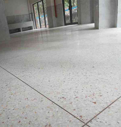 破损水磨石养护